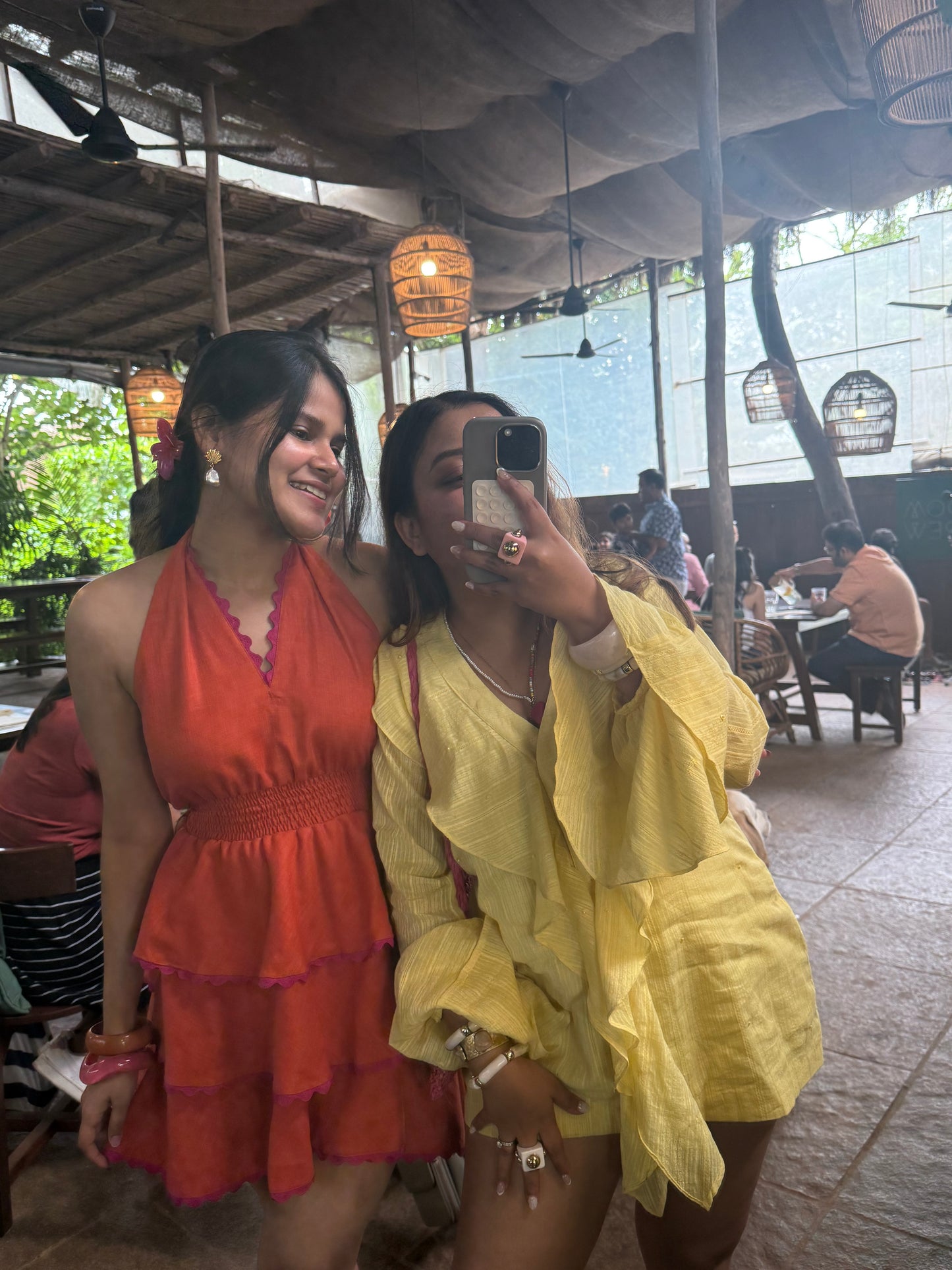 Sunny Yellow Ruffle Shirt with Matching Shorts Co-ord Set