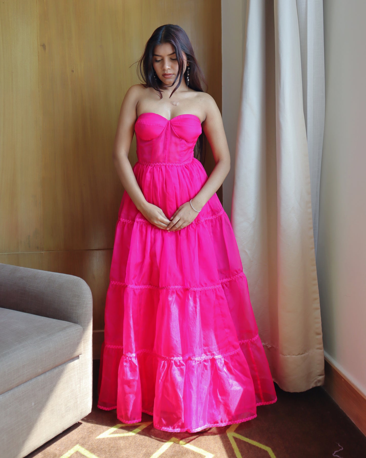 Rosé Radiance Dress