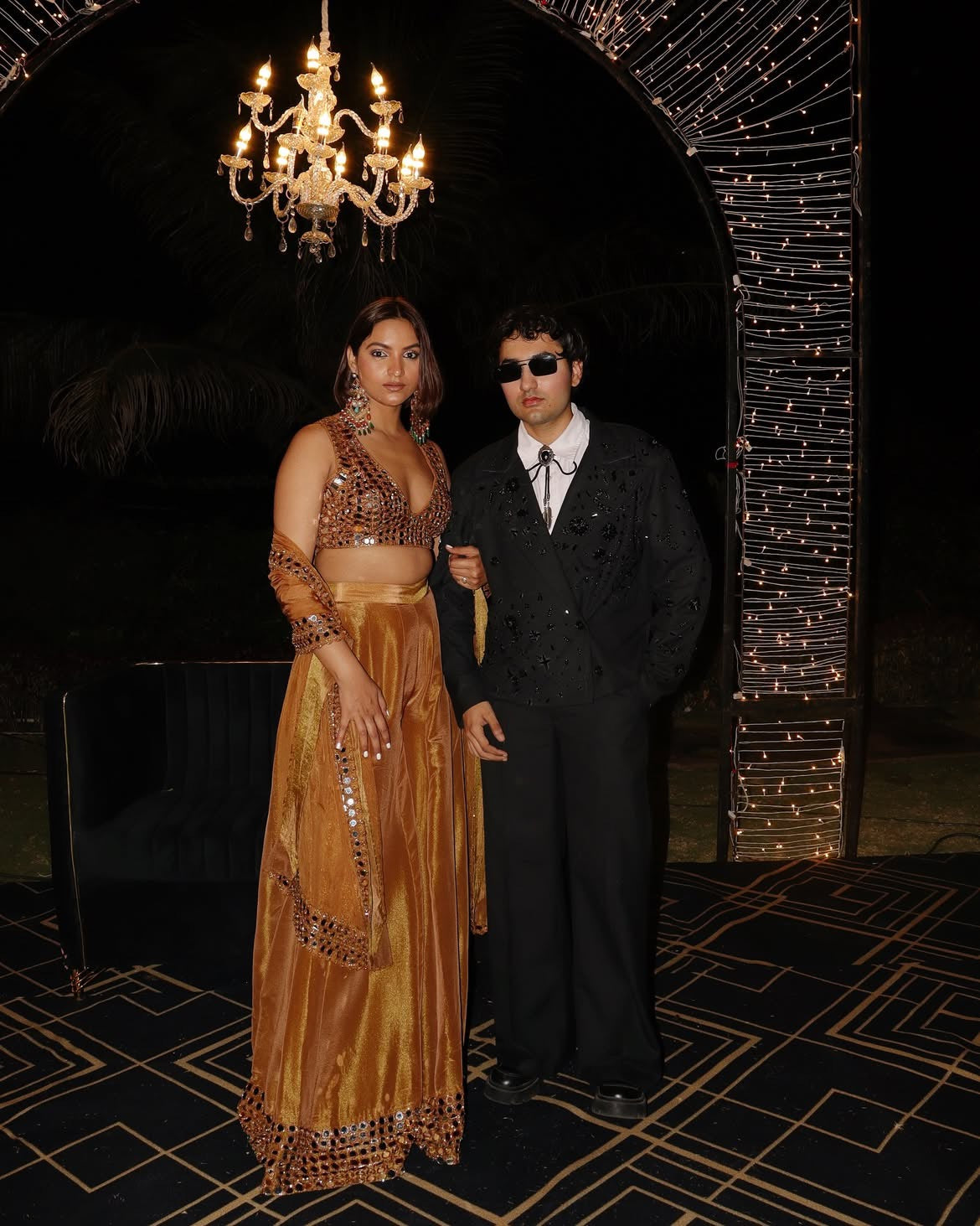 Deep Razzle Lehenga ⚡️