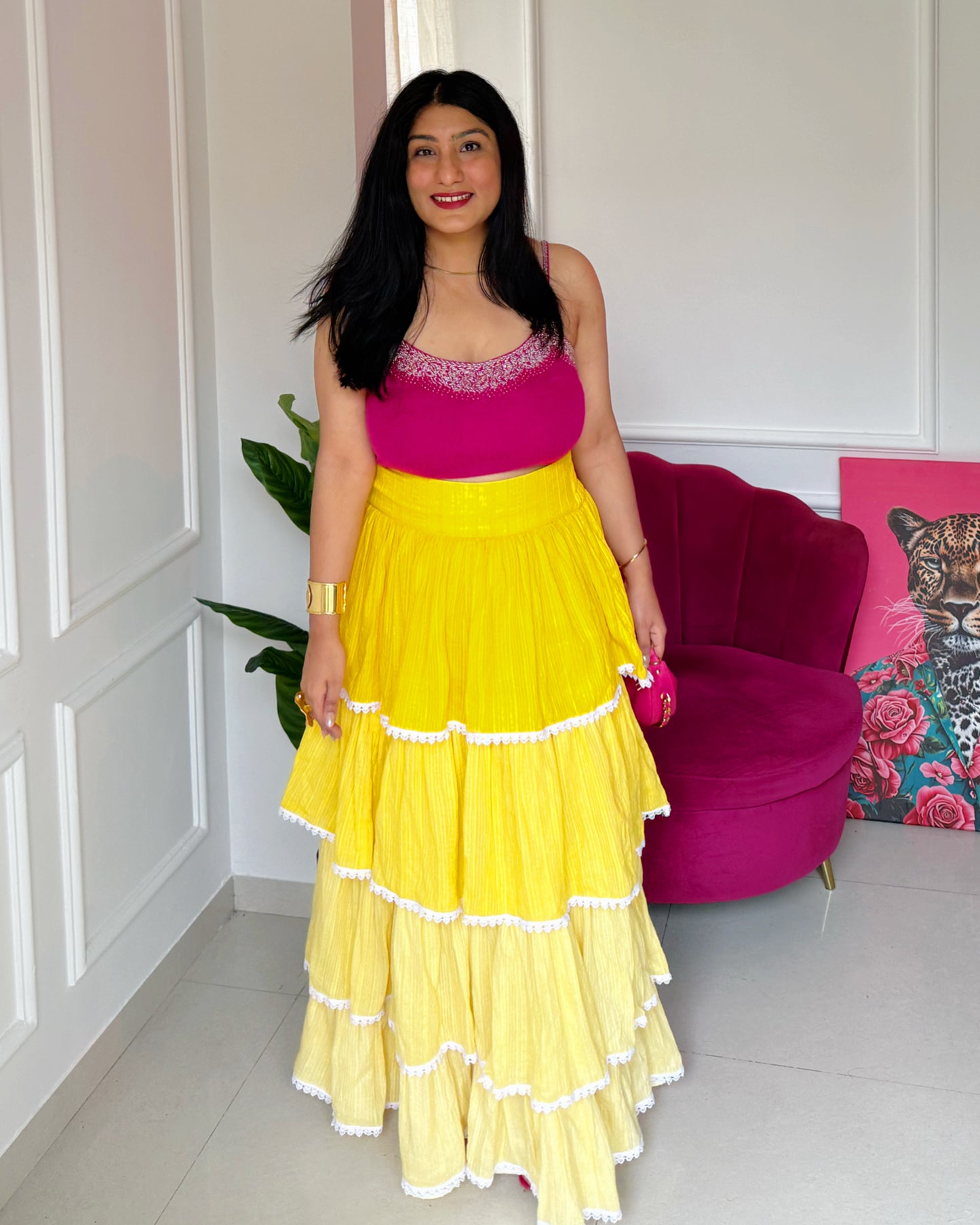 Sunshine Ruffle Dream Skirt βοΈπ