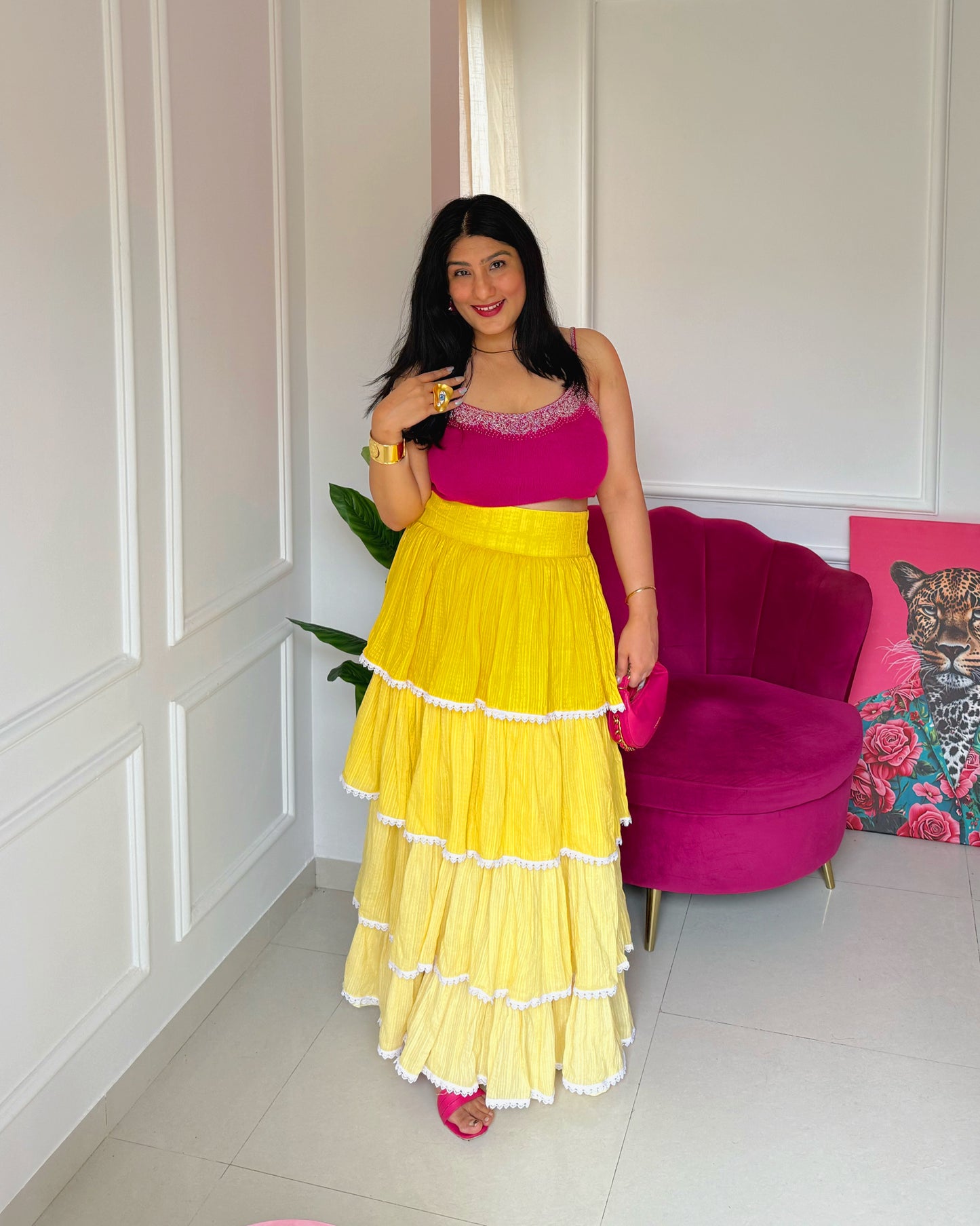 Sunshine Ruffle Dream Skirt βοΈπ
