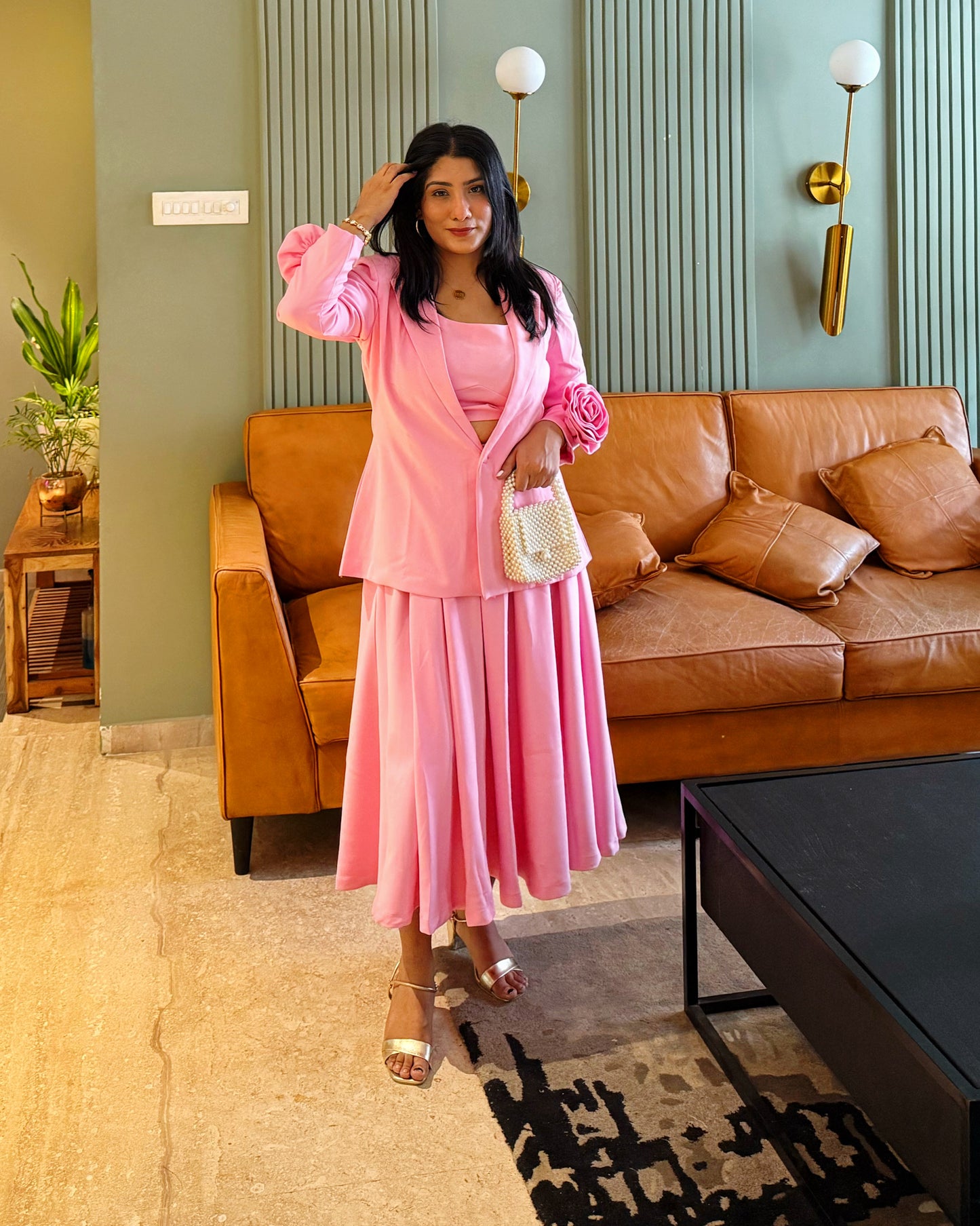 Blush Bloom Set – Brunch Edition 🌸