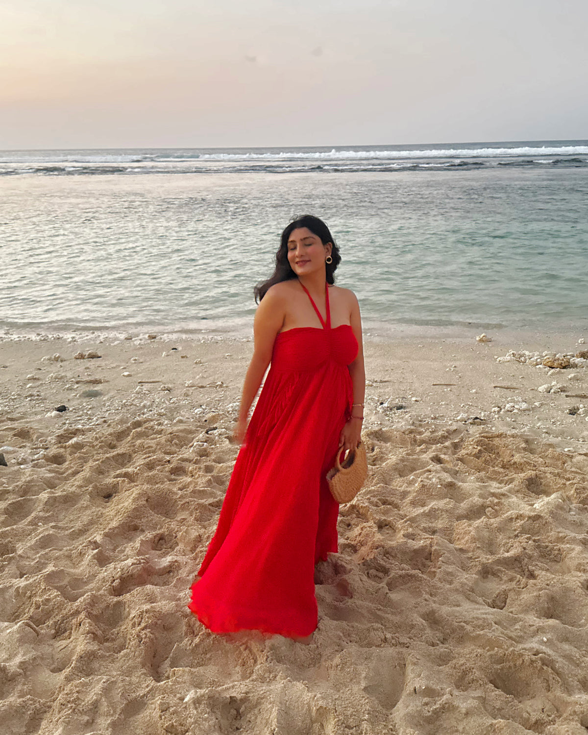 Amara Red Maxi Dress ❤️