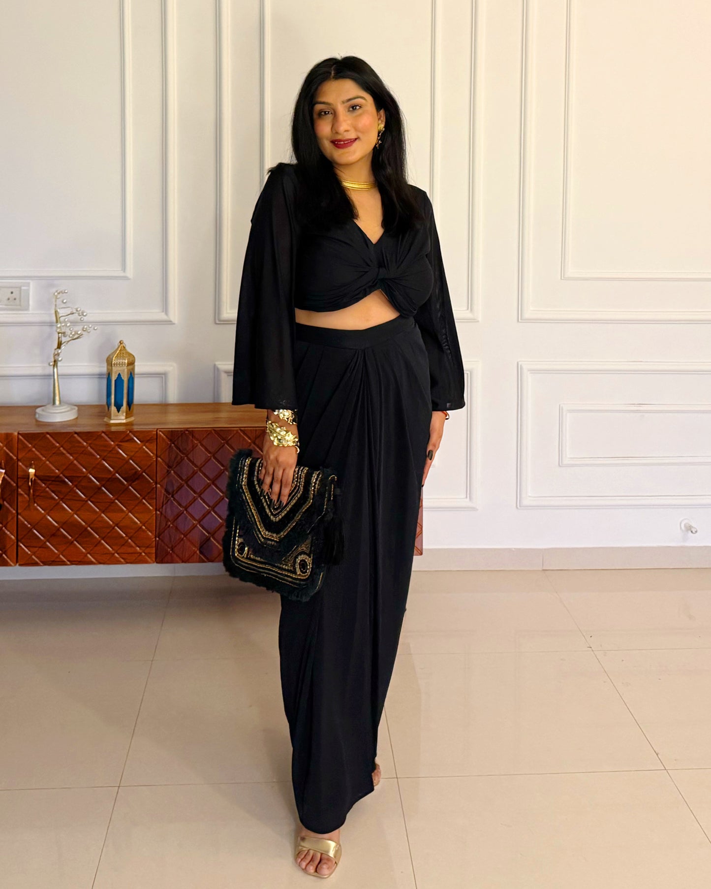 Arabian Nights Drape Skirt Set