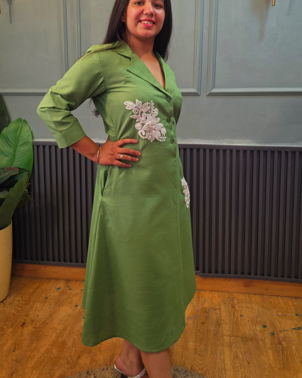 The Hariyali Dress 🌿