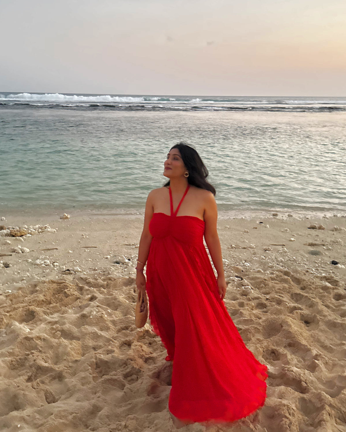 Amara Red Maxi Dress ❤️