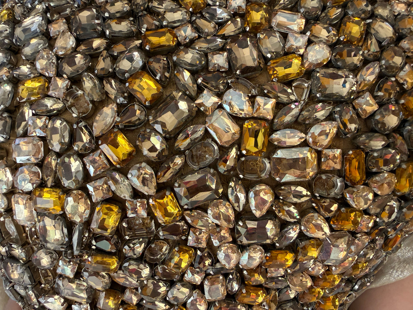 Molten Golden Set – Embellished Blouse, Drape Skirt & Matching Shrug