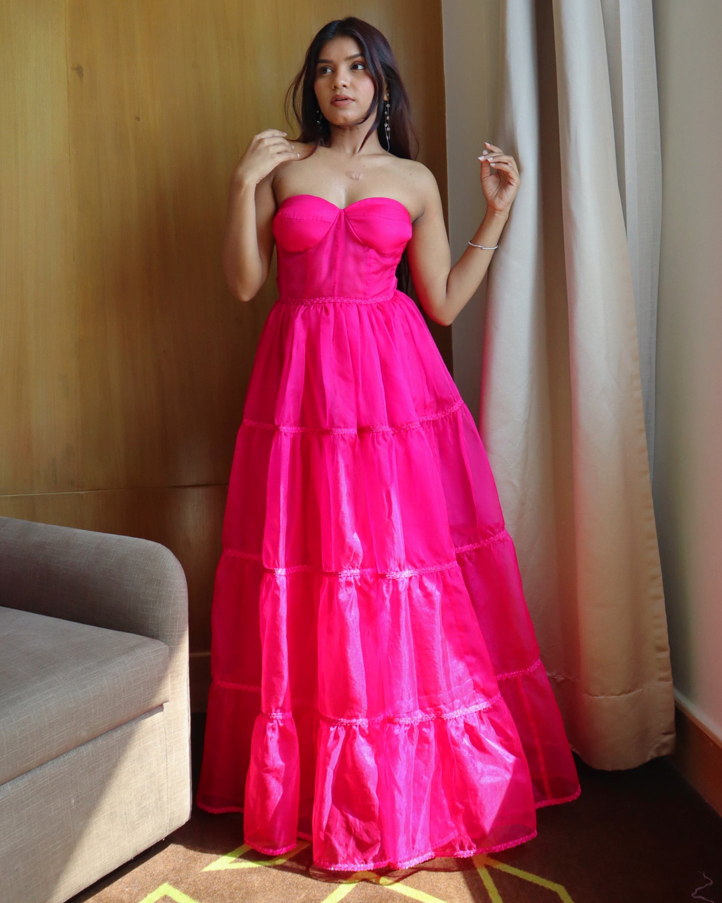 Rosé Radiance Dress