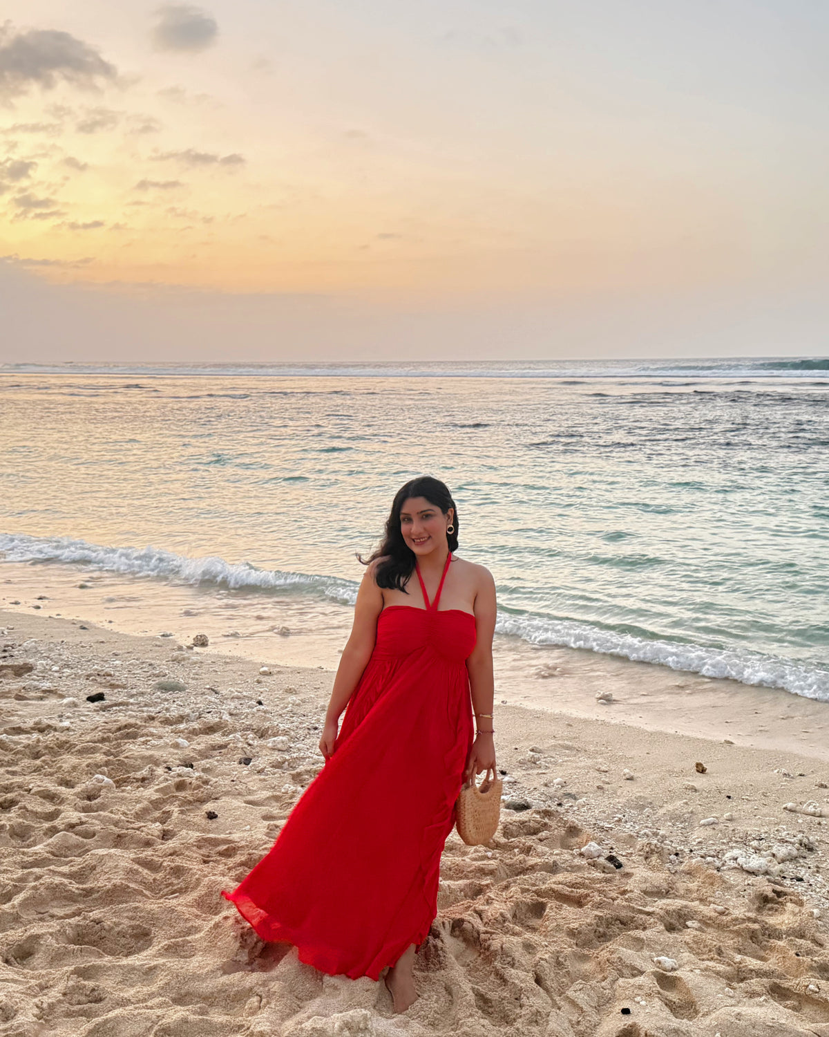Amara Red Maxi Dress ❤️