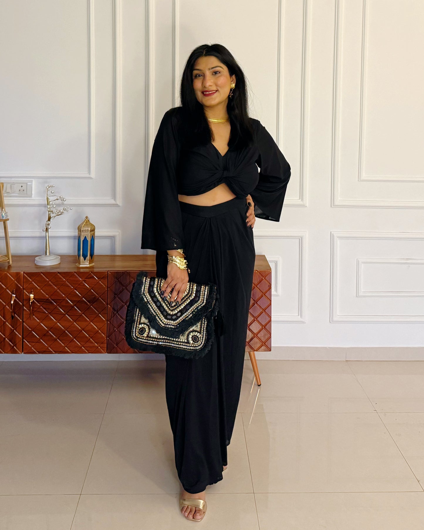 Arabian Nights Drape Skirt Set