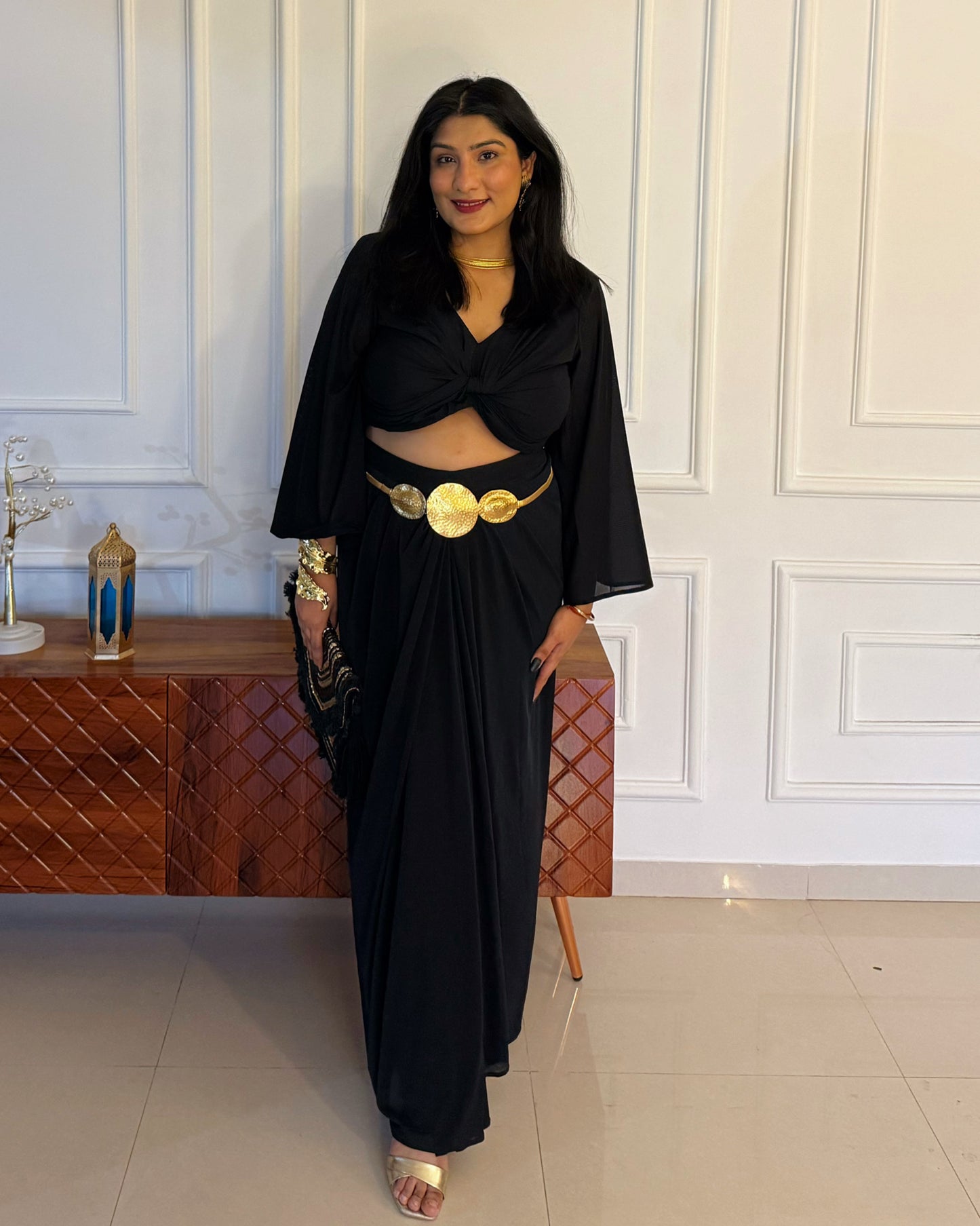 Arabian Nights Drape Skirt Set