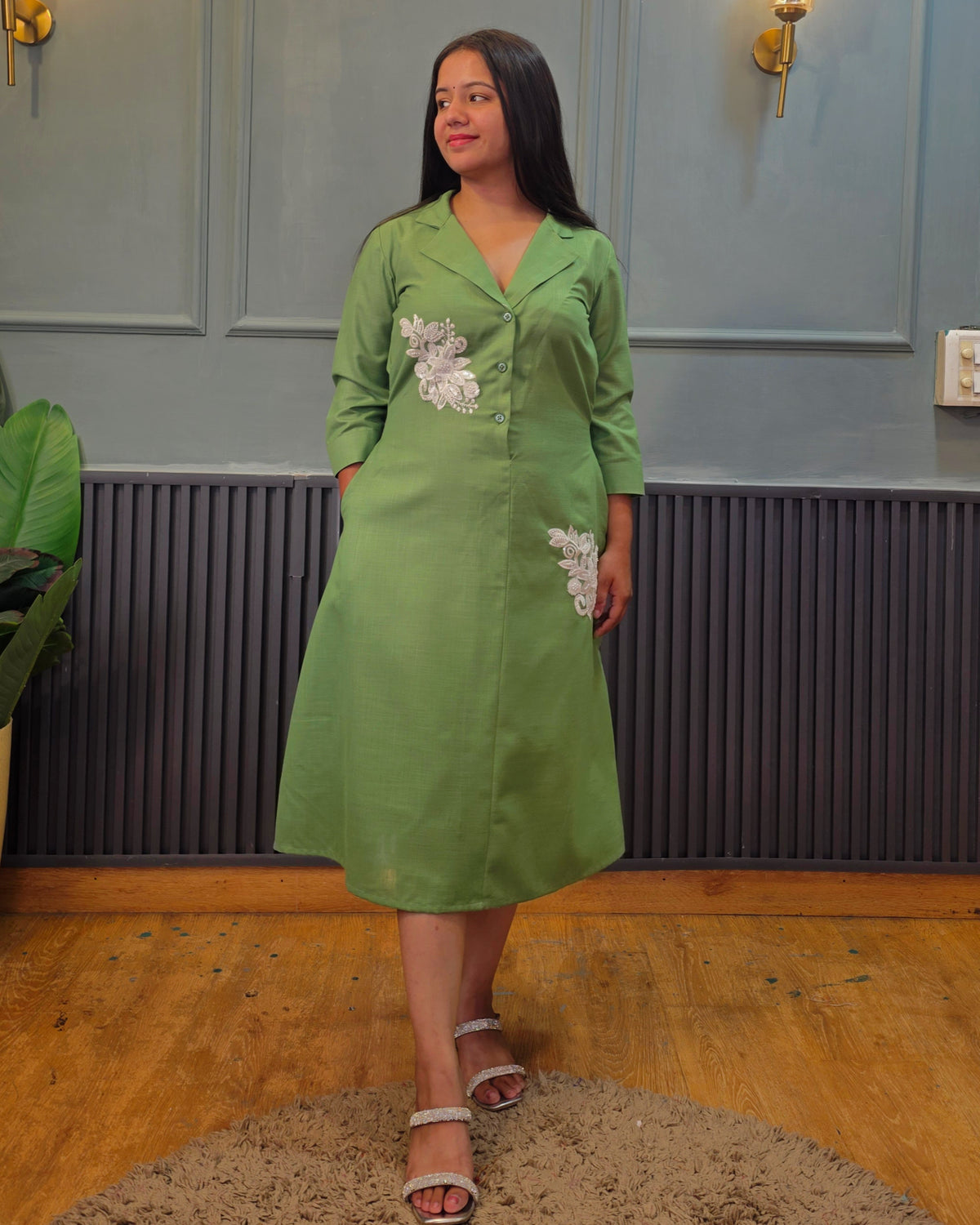 The Hariyali Dress 🌿