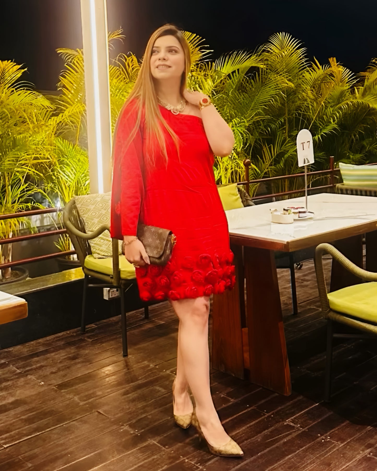 Rosé Reverie Dress