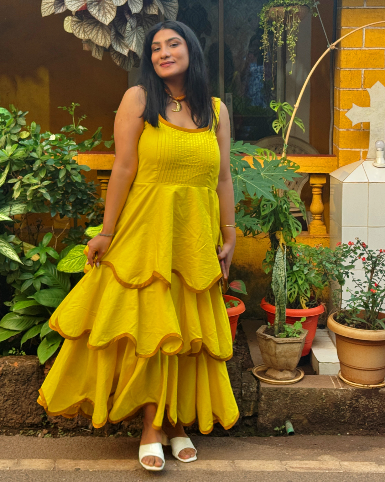 Sunshine Tiered Maxi Dress