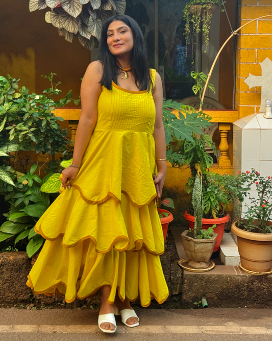 Sunshine Tiered Maxi Dress