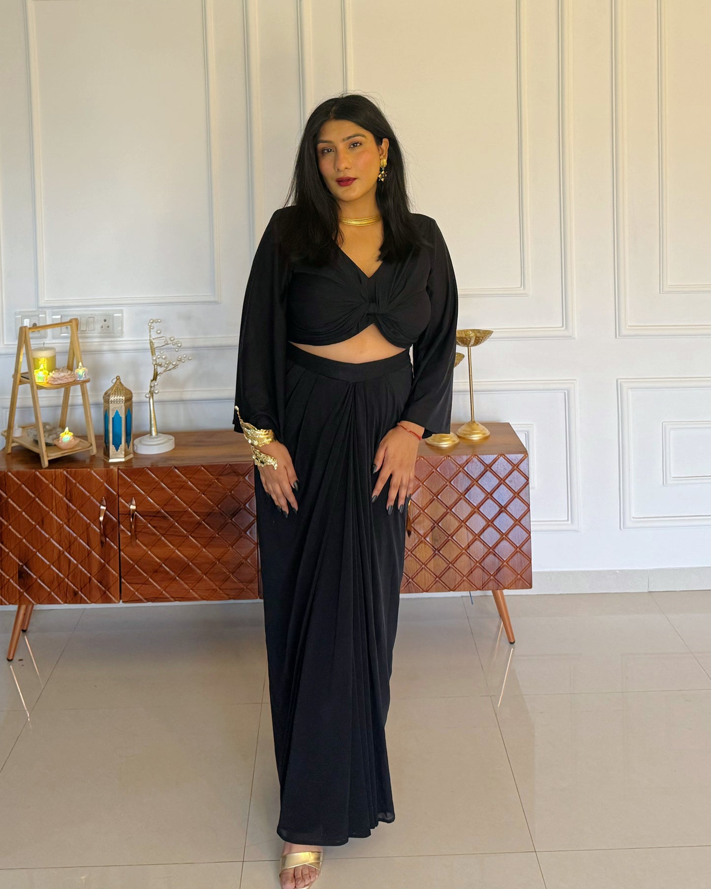 Arabian Nights Drape Skirt Set