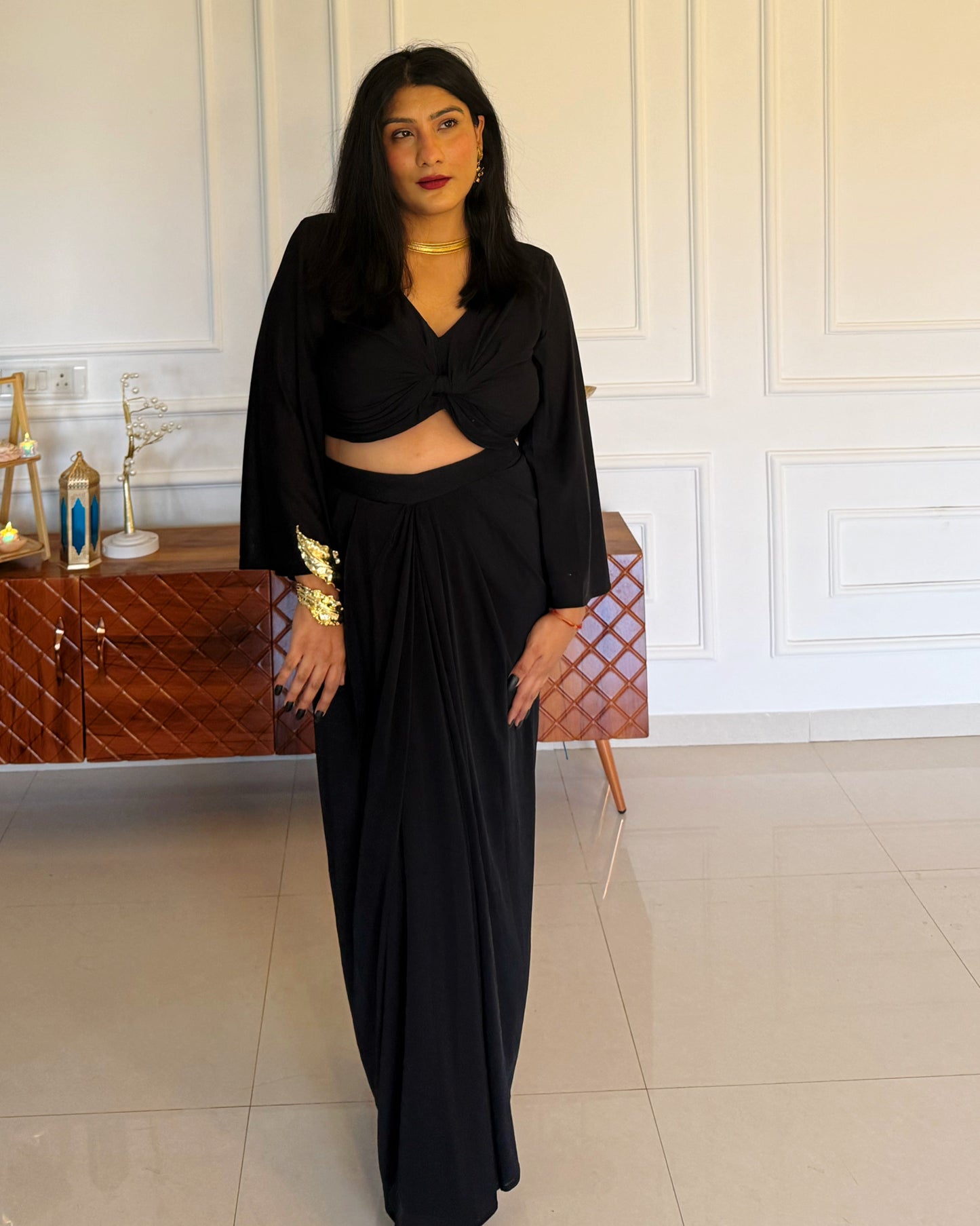 Arabian Nights Drape Skirt Set