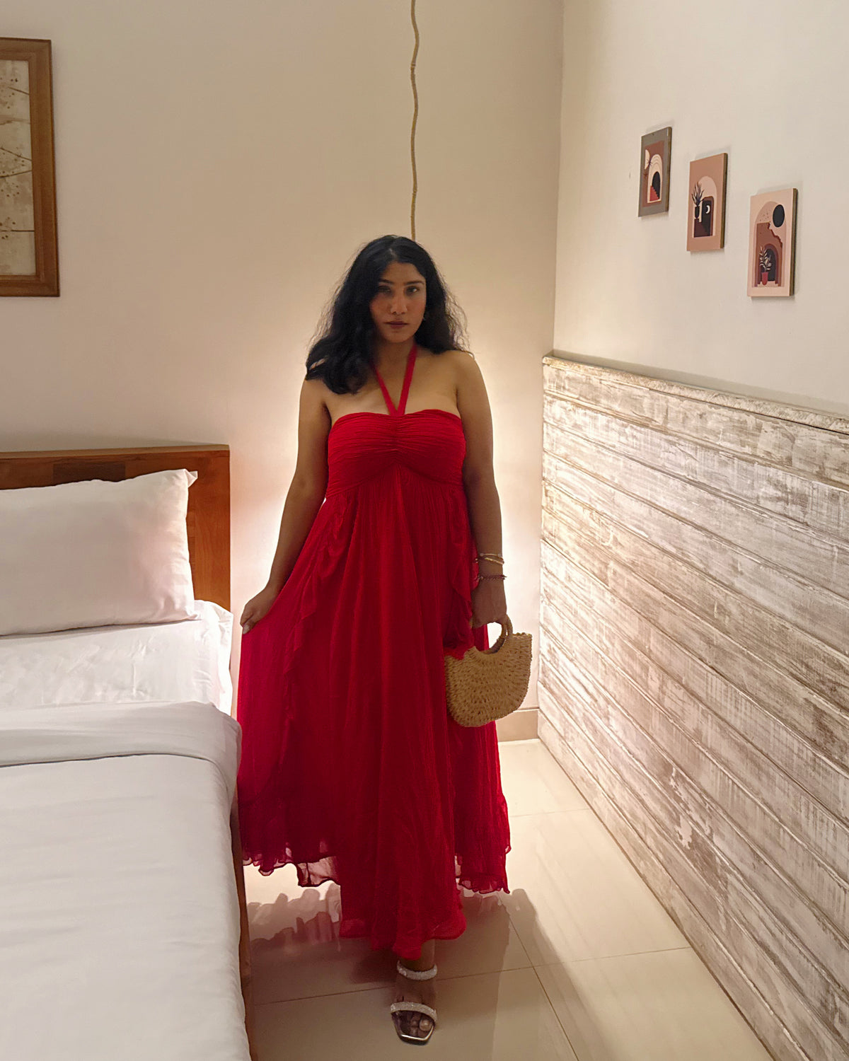 Amara Red Maxi Dress ❤️