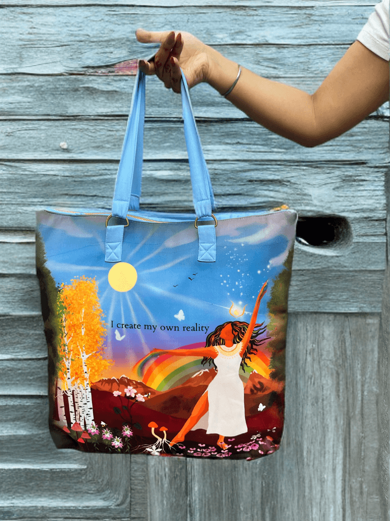 I Create My Own Reality Tote Bag