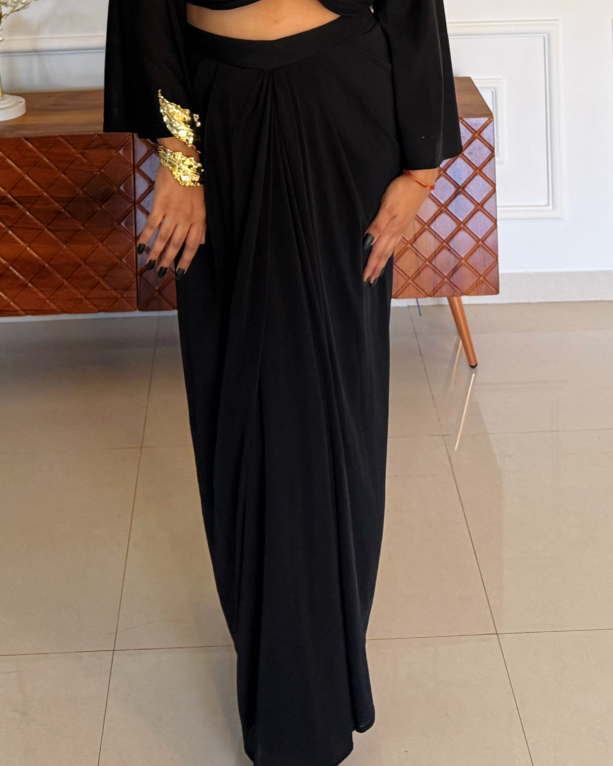 Arabian Nights Drape Skirt Set