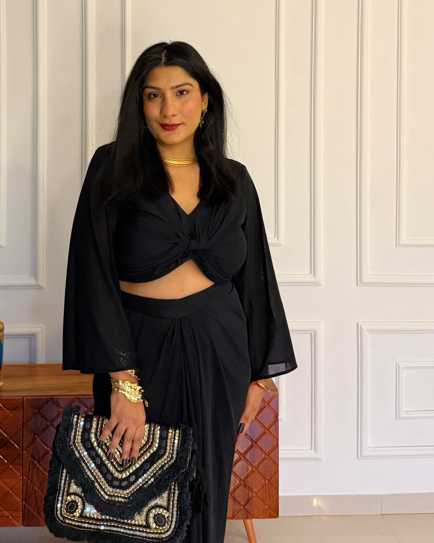 Arabian Nights Drape Skirt Set