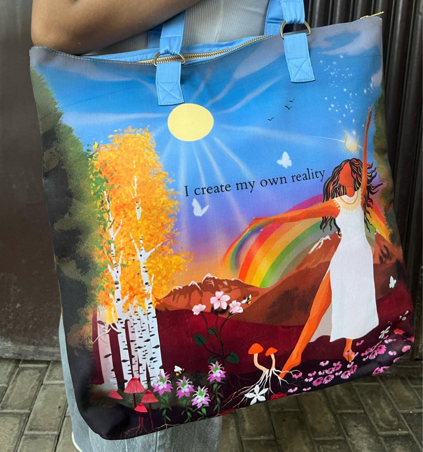 I Create My Own Reality Tote Bag